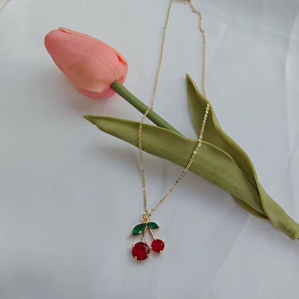 Cherry Necklace - COLEZZA