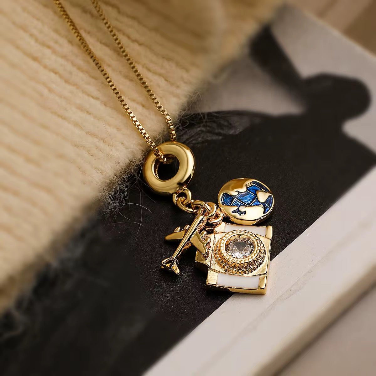 Frances Necklace Gold Plated - COLEZZA